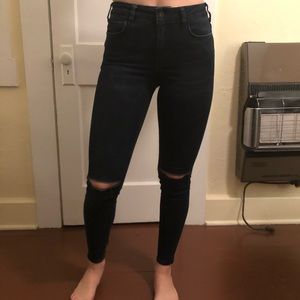 Anthropologie Dark Denim Jeans
